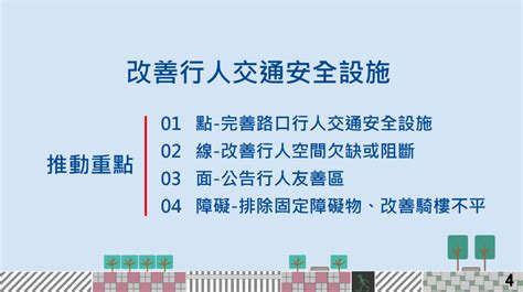 行人走道|行政院會通過「行人交通安全設施條例」草案 全民共同守護行人。